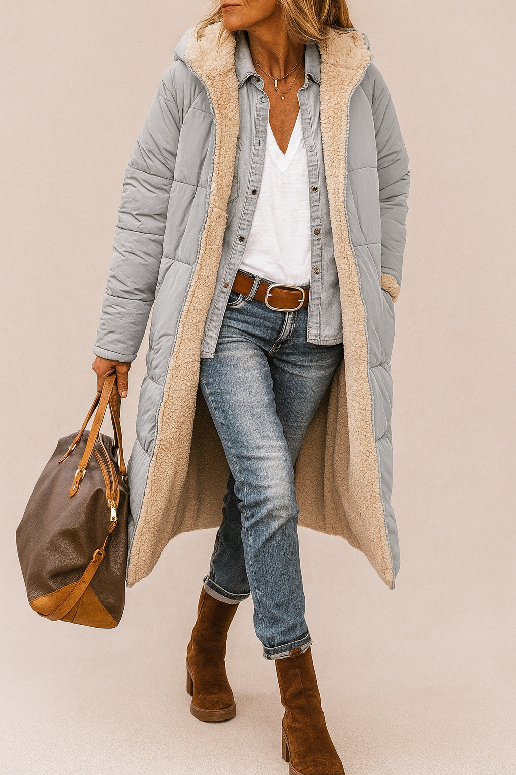 Sascha | Elegant Reversible coat