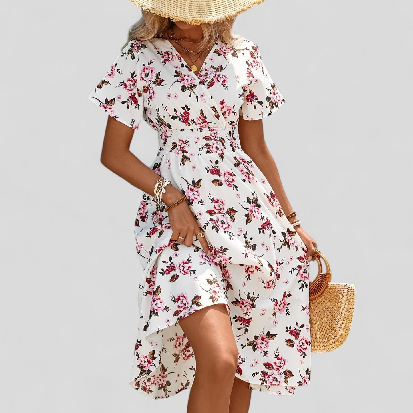 Natalie | Comfortable Summer Midi Dress