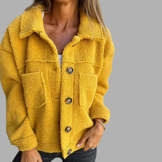 Lisbeth | Short Wool Blazer with Lapels