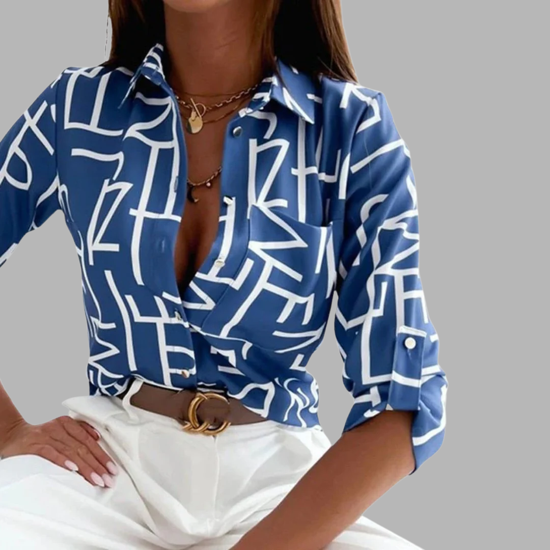 Eldbjørg | Elegant Blouse with Collar