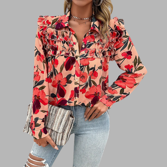 Beate | Elegant Long-Sleeve Top for Women