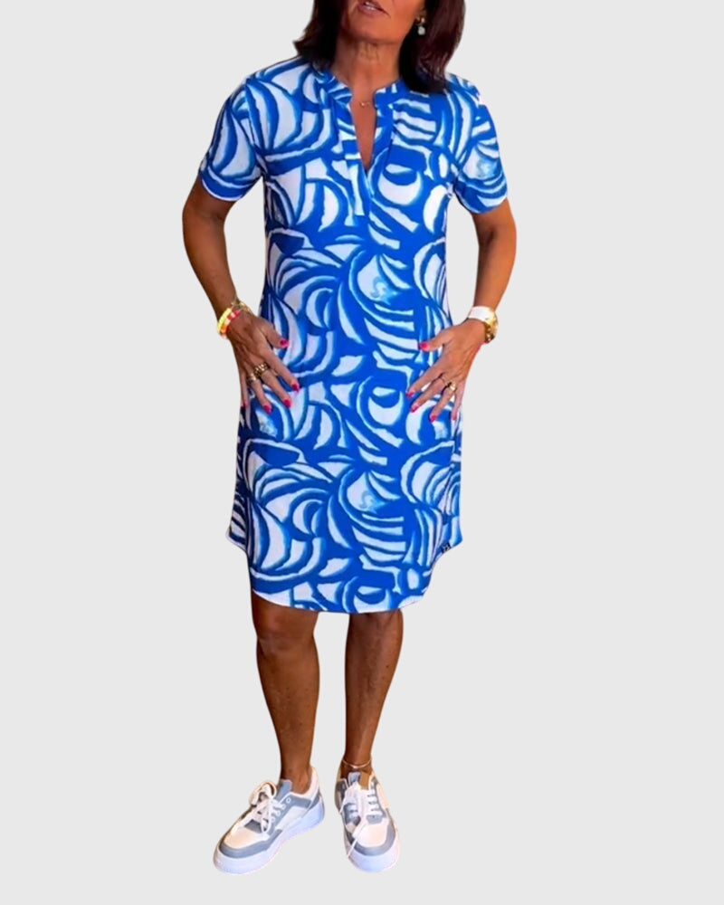 Juanita | Flattering Avenue Walk Dress