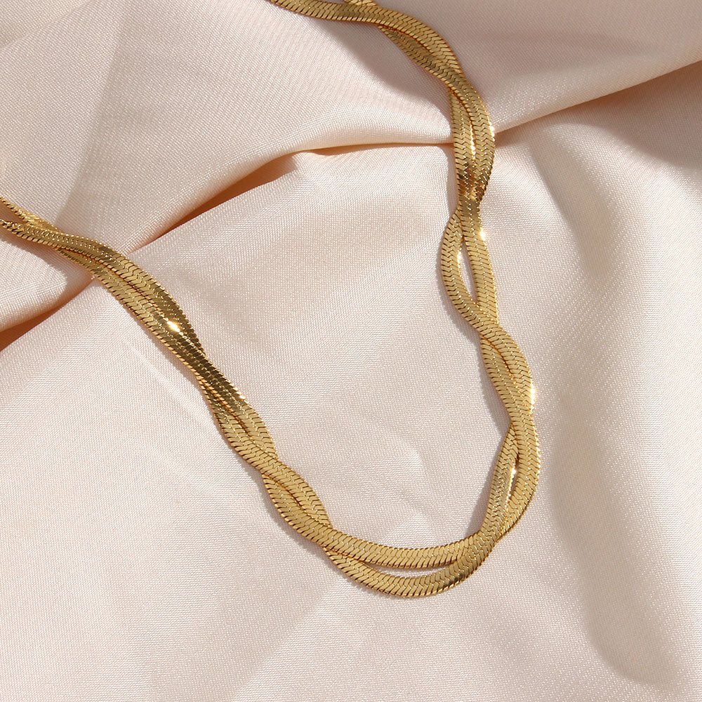 Alison | Twisted Bracelet 18K Gold