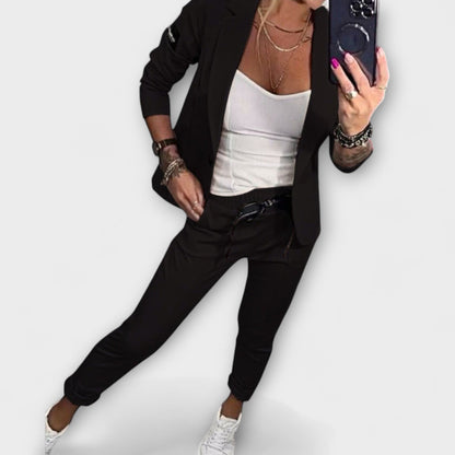 Candace | Elegant Set of Top, Jacket, and Pants