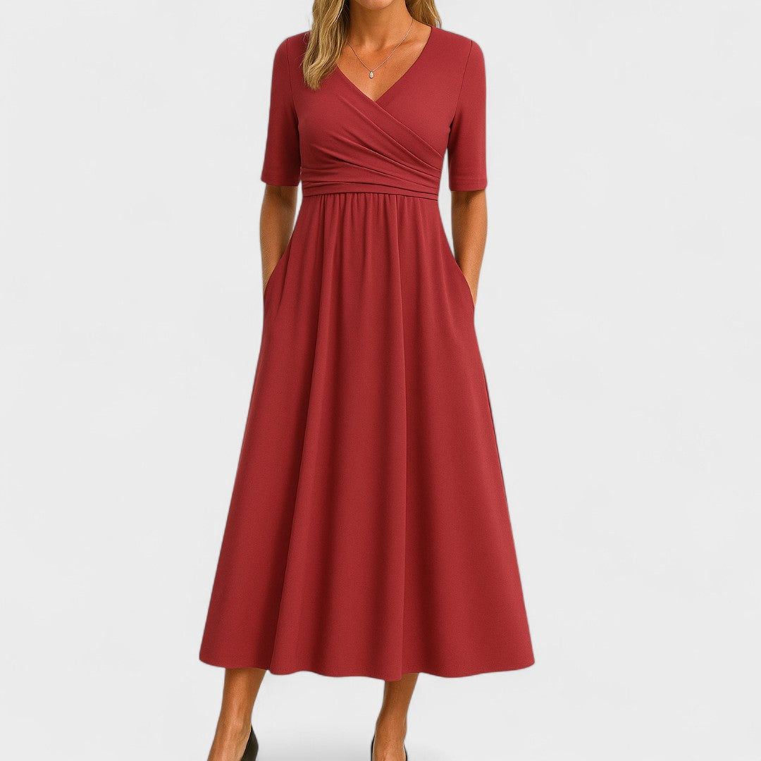 Lia | Elegant Midi Dress