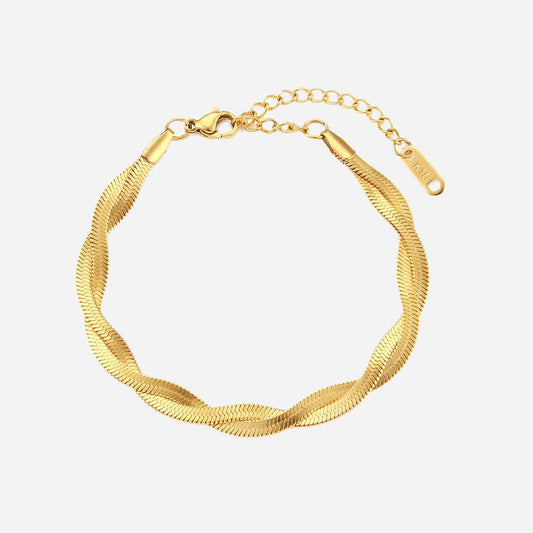 Alison | Twisted Bracelet 18K Gold