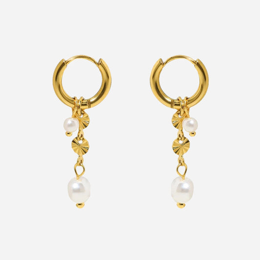Rita | Sunburst Earrings 18K Gold