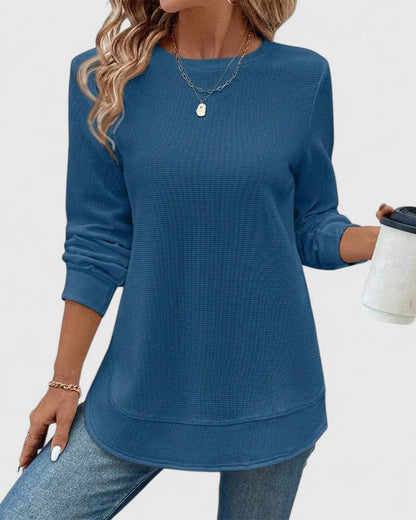 Jill | Elegant O-Neck Long Sleeve