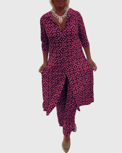 Sanne | Elegant Vintage Two-Piece Set