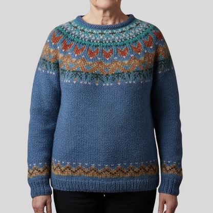 Lana | Elegant Vintage Crew Neck