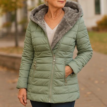 Gabrielle |  Fleece-Lined Winter Jacket