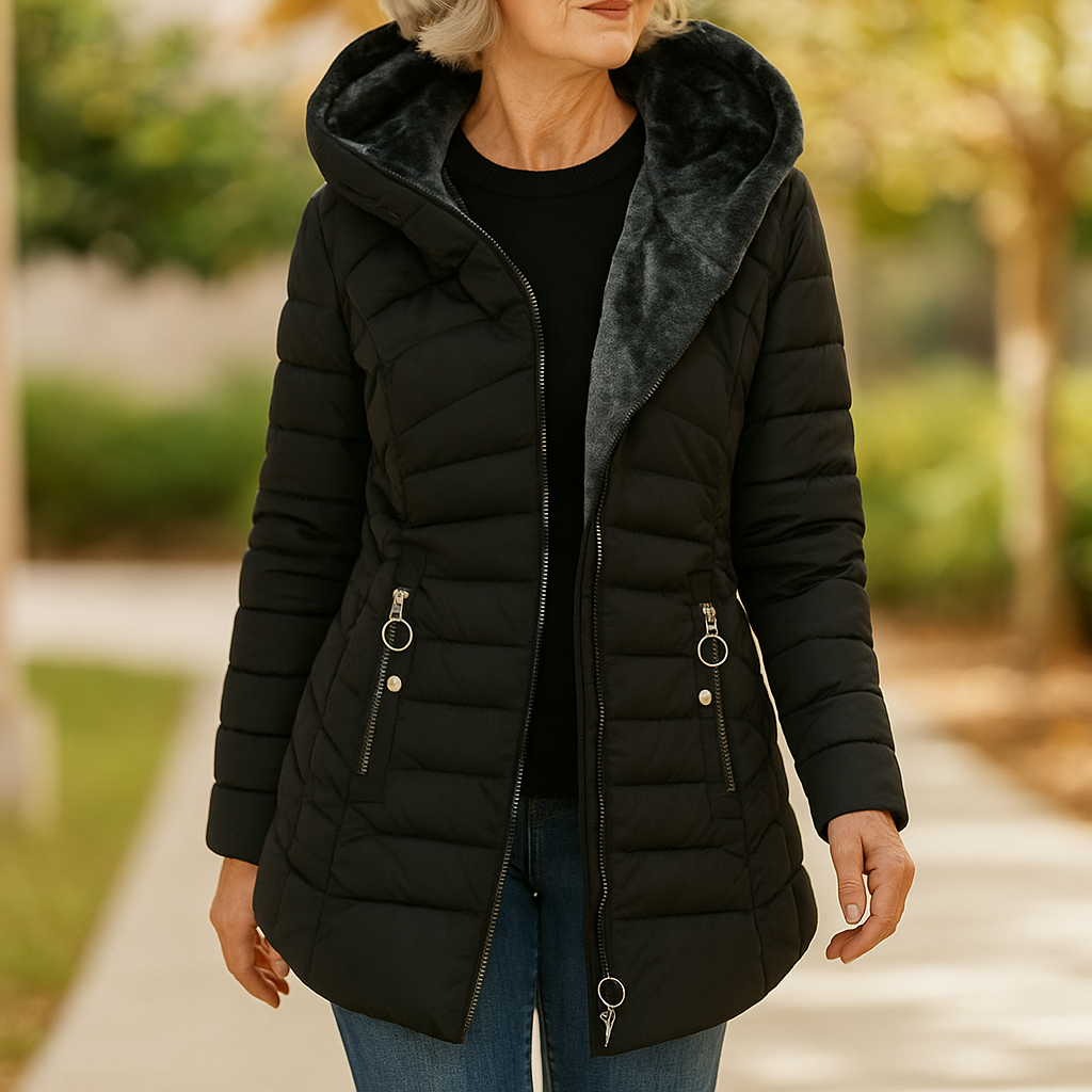 Gabrielle |  Fleece-Lined Winter Jacket