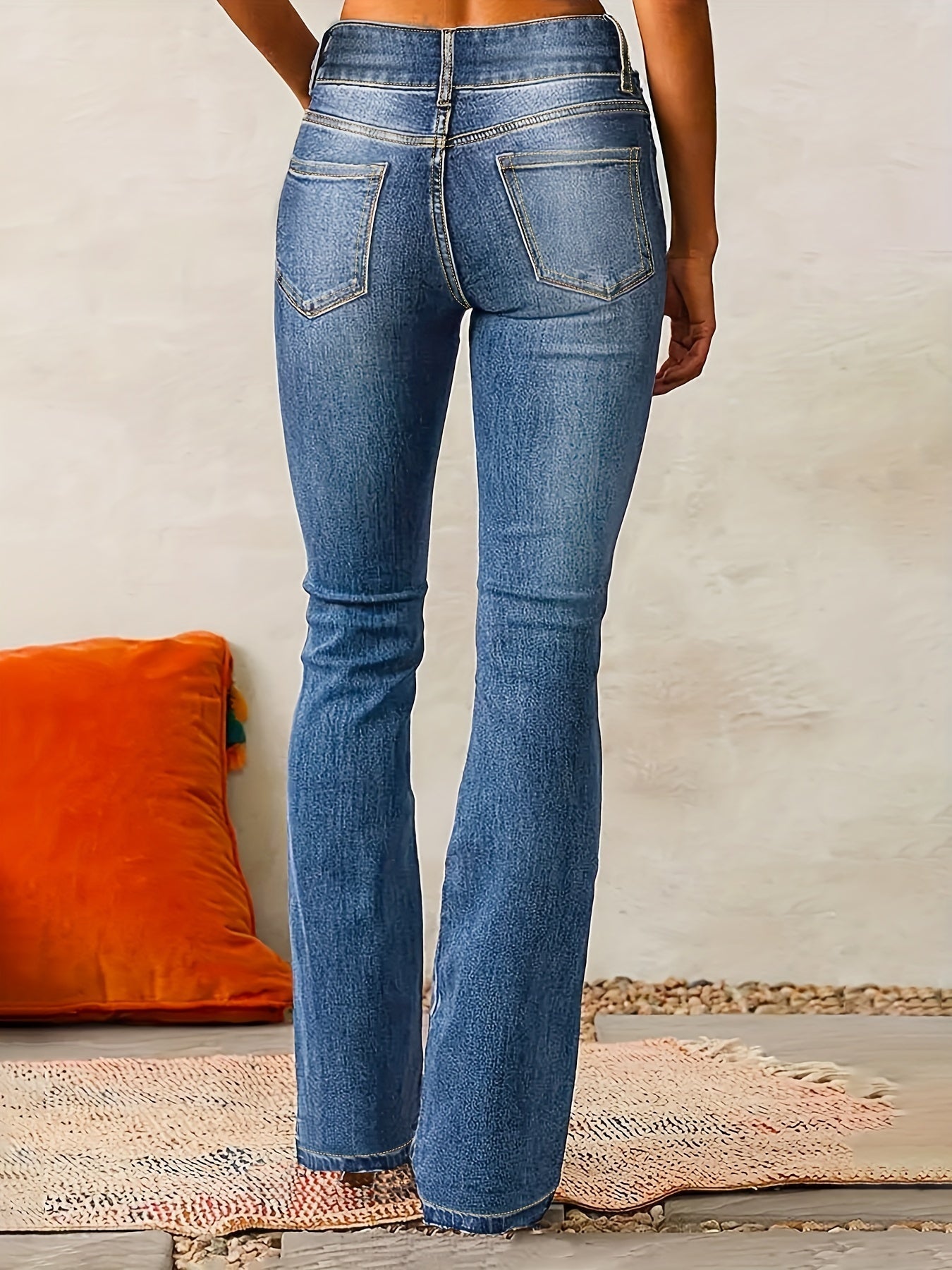 Melanie | High Waisted Flared Jeans
