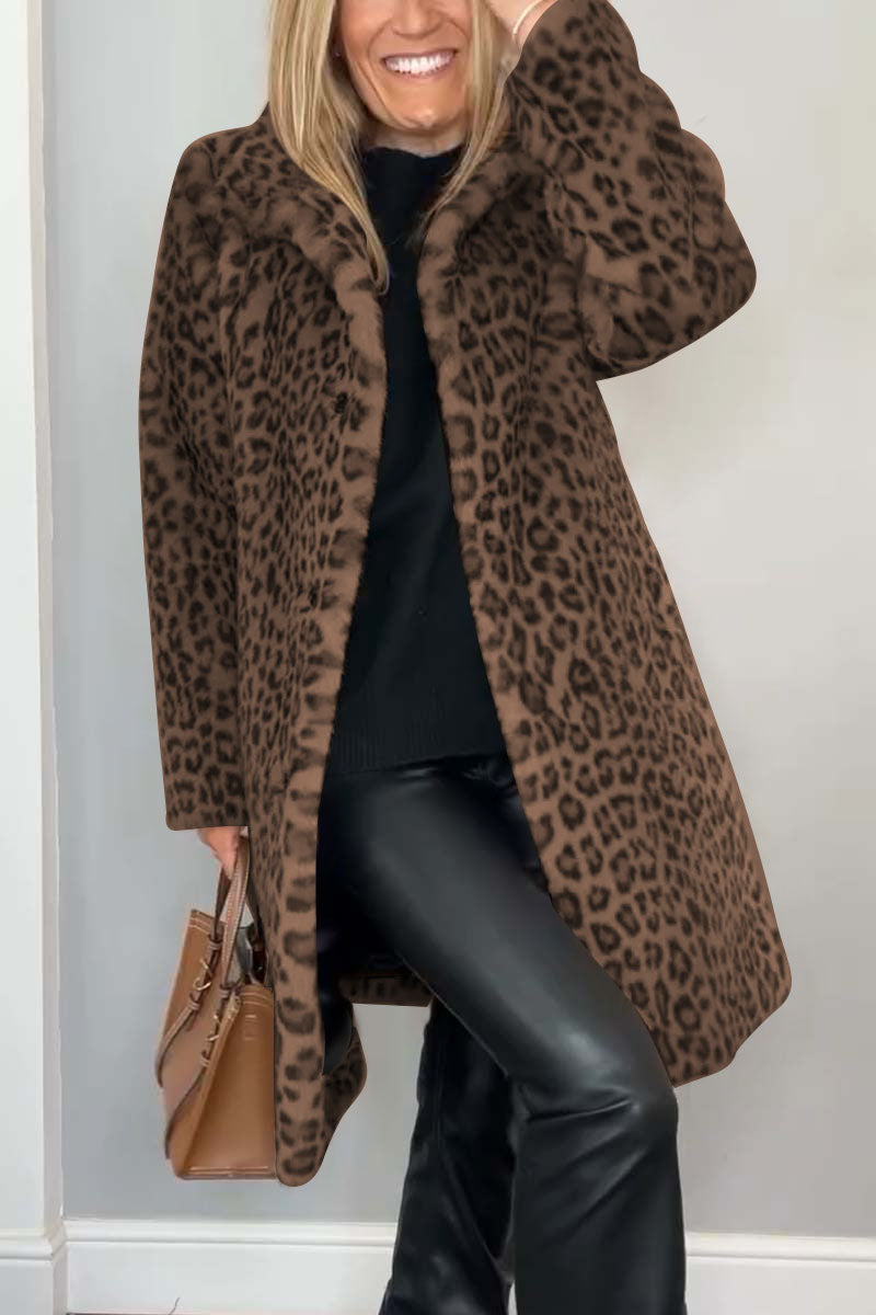 Estrid | Leopard Print Coat