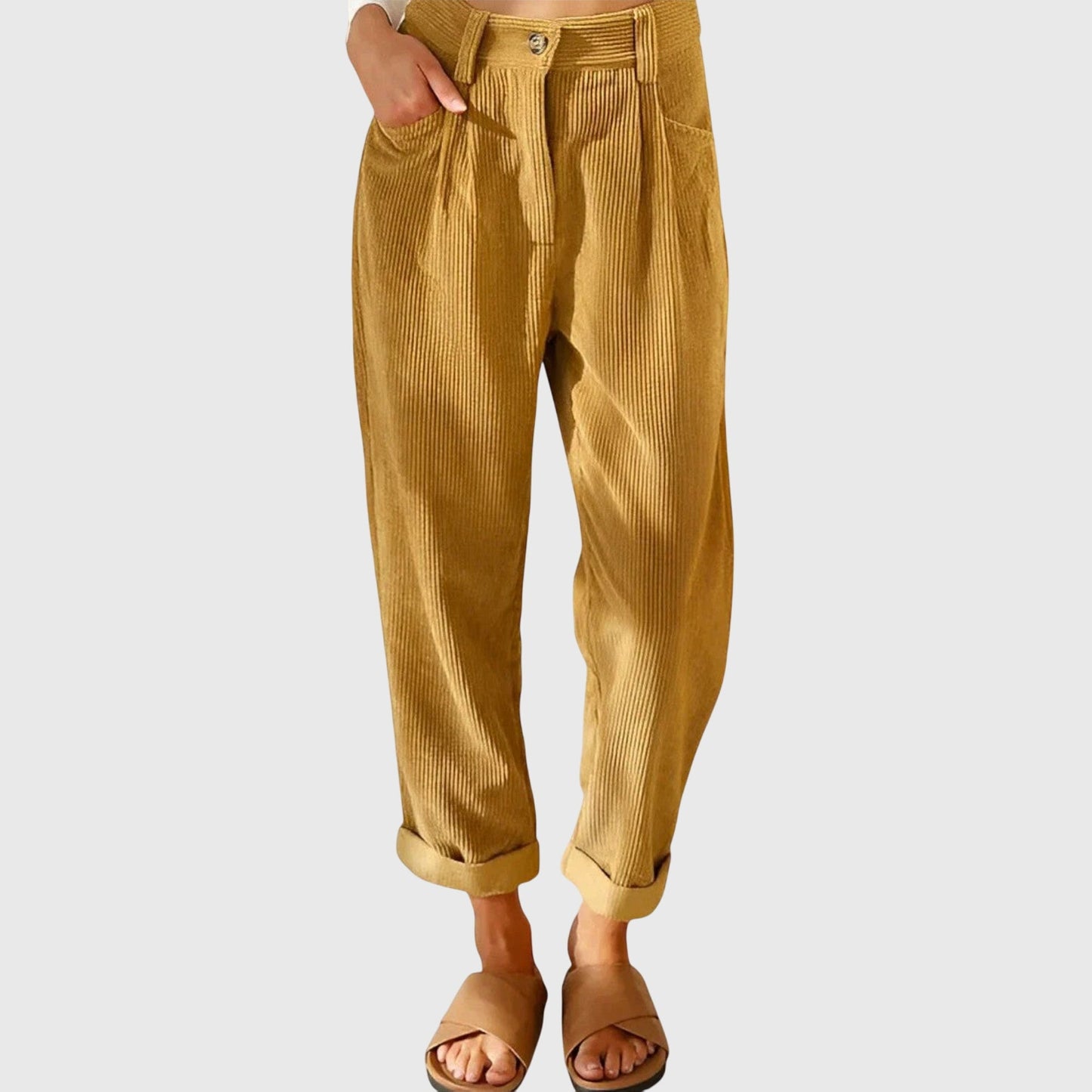 Emilee | Modern Cord Pants