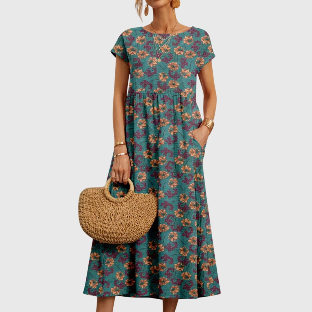 Vicki | Chic Floral Dress