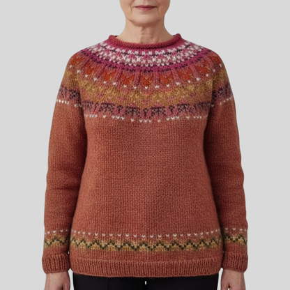 Lana | Elegant Vintage Crew Neck