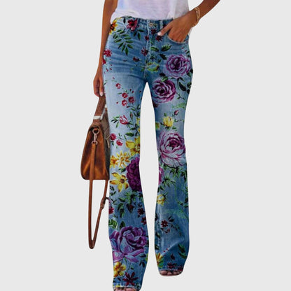 Cheri | Floral Print Pants