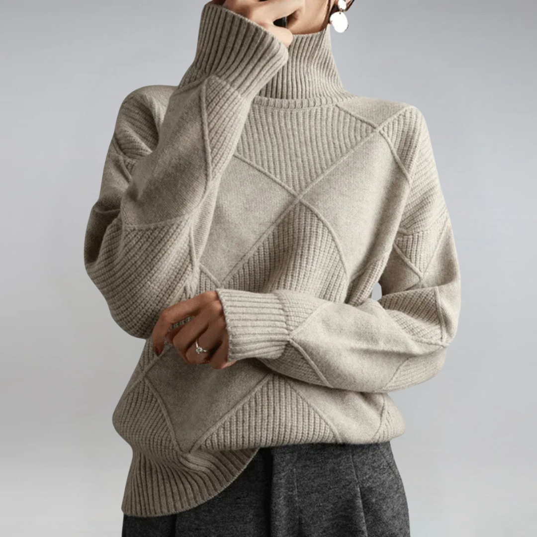 Laura | Luxe Turtleneck Sweater