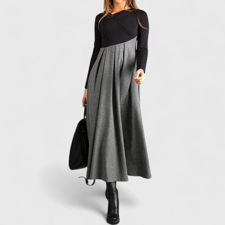 Shannon | Elegant Long Sleeve Maxi Dress