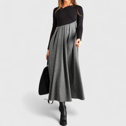 Shannon | Elegant Long Sleeve Maxi Dress