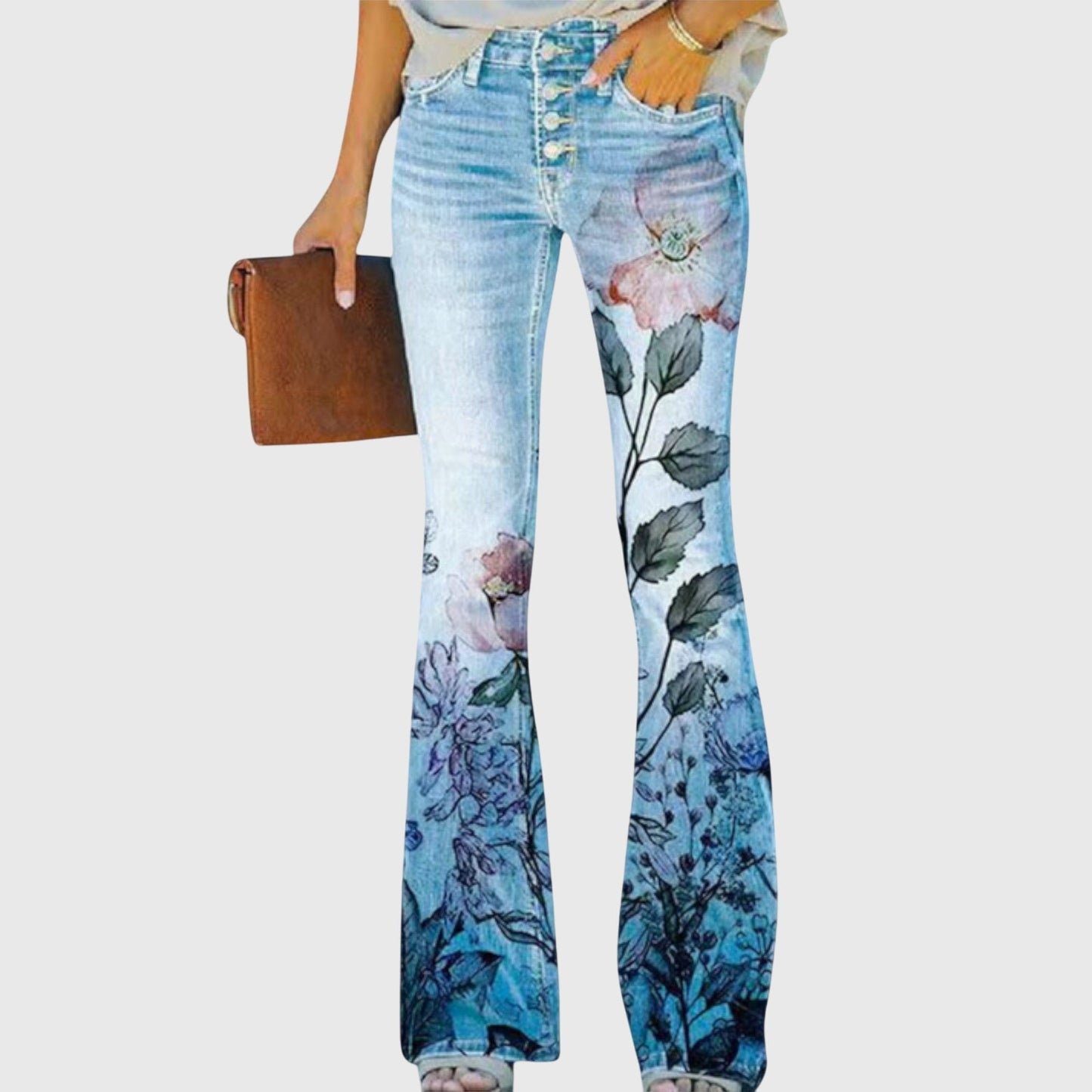 Cheri | Floral Print Pants