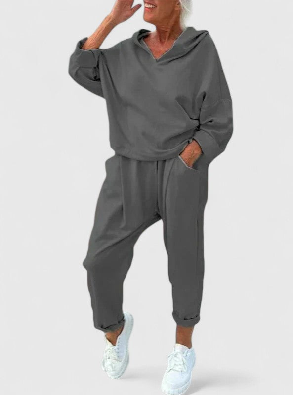 Fenna | Comfortable Hooded Sweatshirt Set