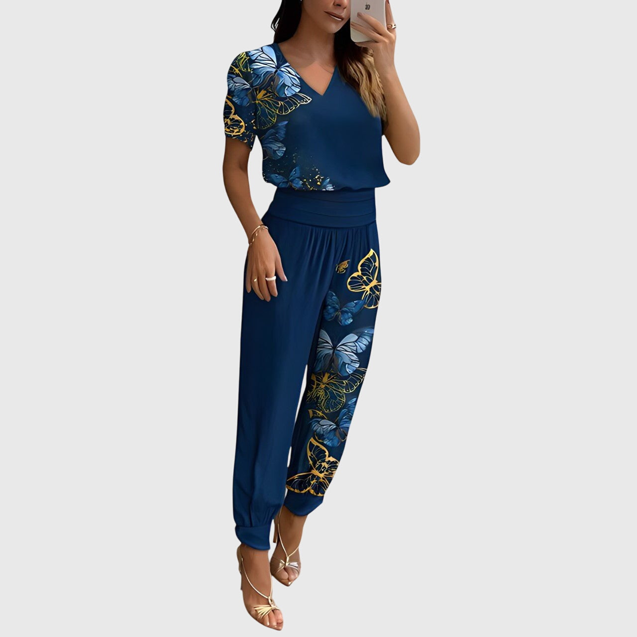 Josephine | Stylish Blouse and Pants Set