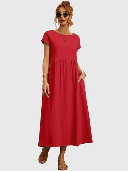 Luann | Casual Pocket Dress