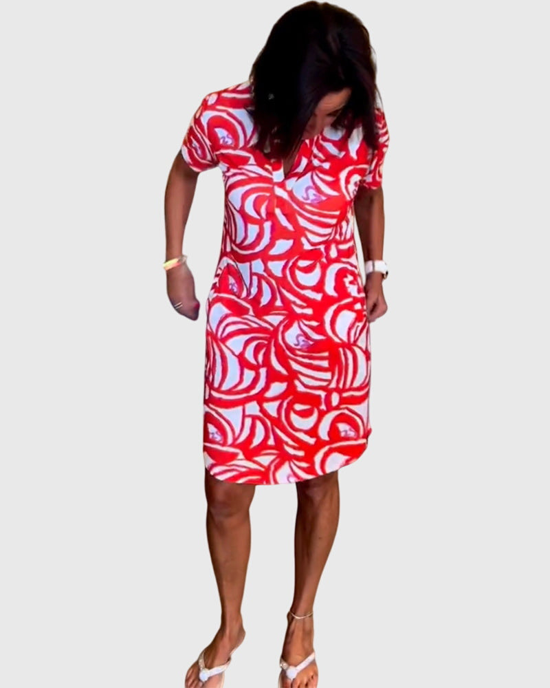 Juanita | Flattering Avenue Walk Dress