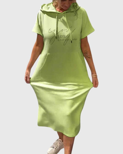 Tracey | Casual Hoodie Dress