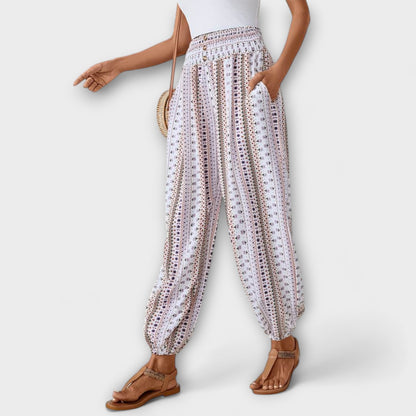 Emily | Ethnic Graphic Pants