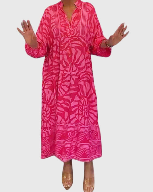 Marissa | Maxi Dress With Elegant Print