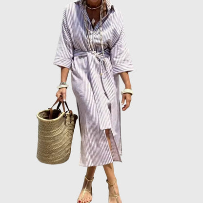 Jada | Classic Striped Dress