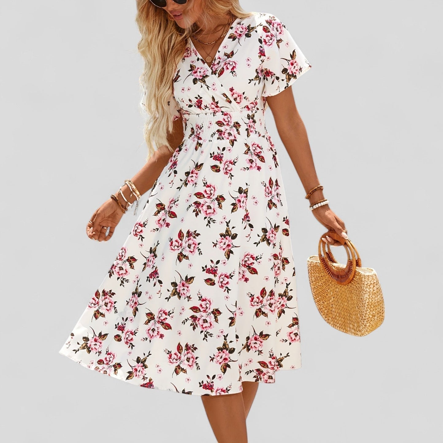 Natalie | Comfortable Summer Midi Dress