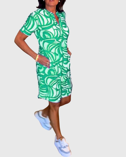 Juanita | Flattering Avenue Walk Dress