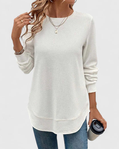 Jill | Elegant O-Neck Long Sleeve