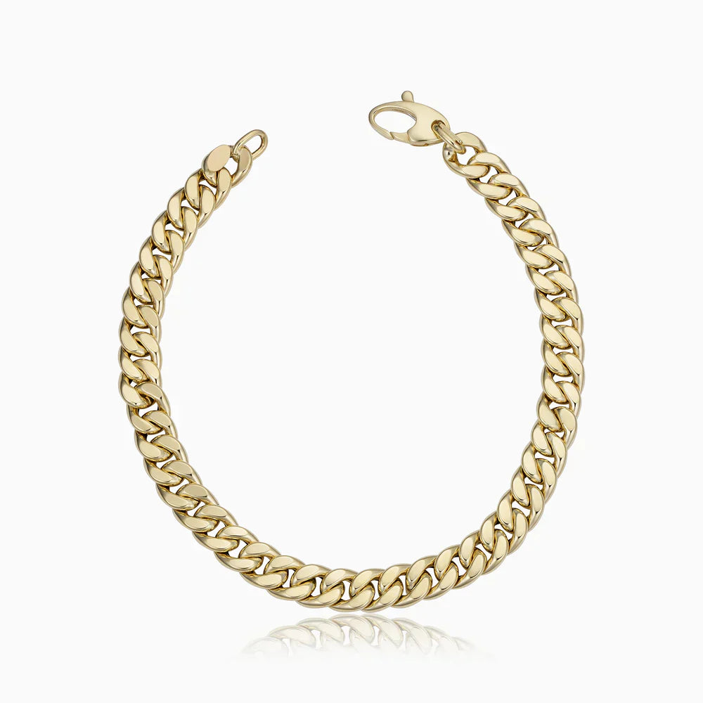 Wanda | Cuban Armband 18k Gold