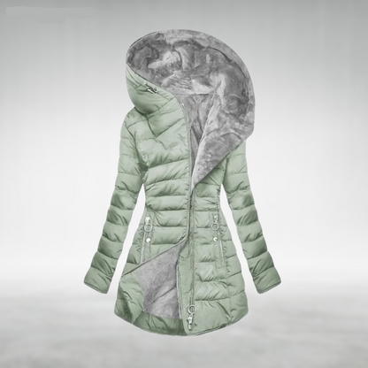 Gabrielle |  Fleece-Lined Winter Jacket