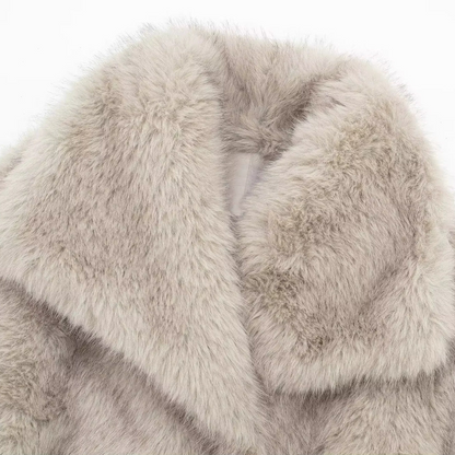 Vibeke | Fur Effect Coat