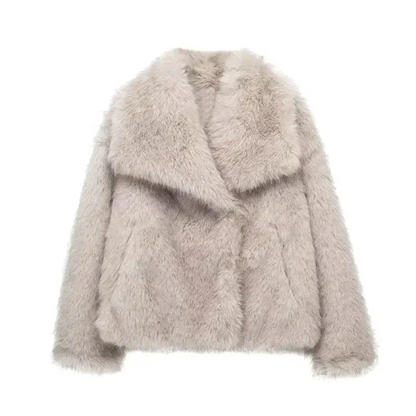 Vibeke | Fur Effect Coat
