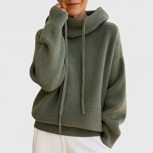 Marie | Cozy Knit Hoodie
