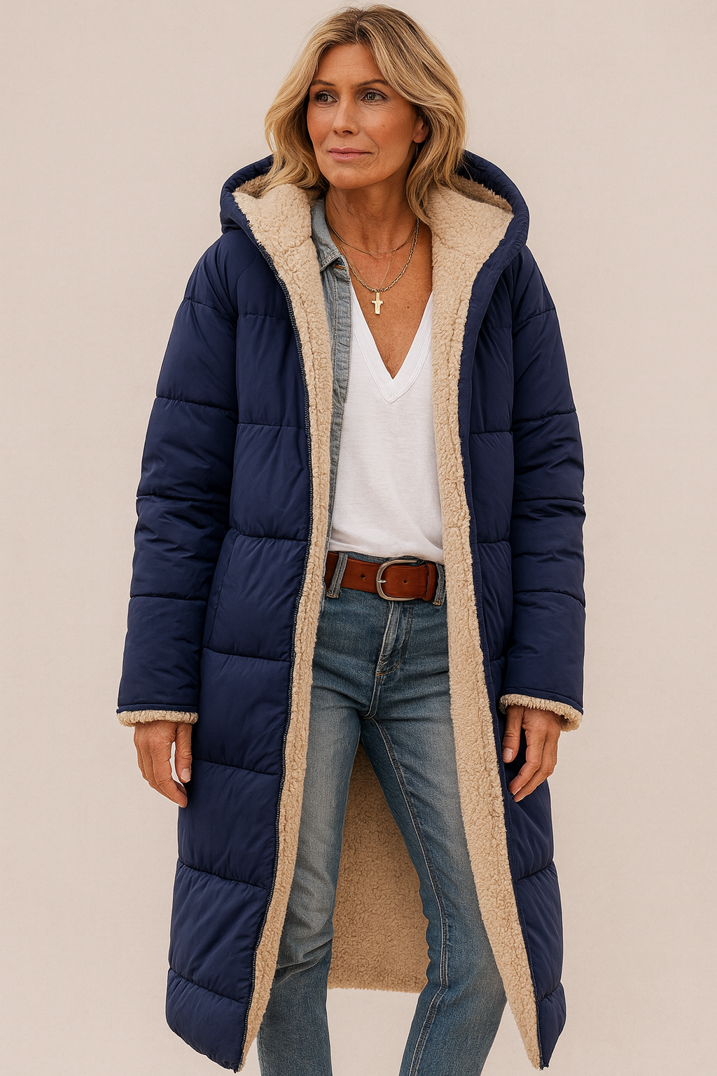 Sascha | Elegant Reversible coat