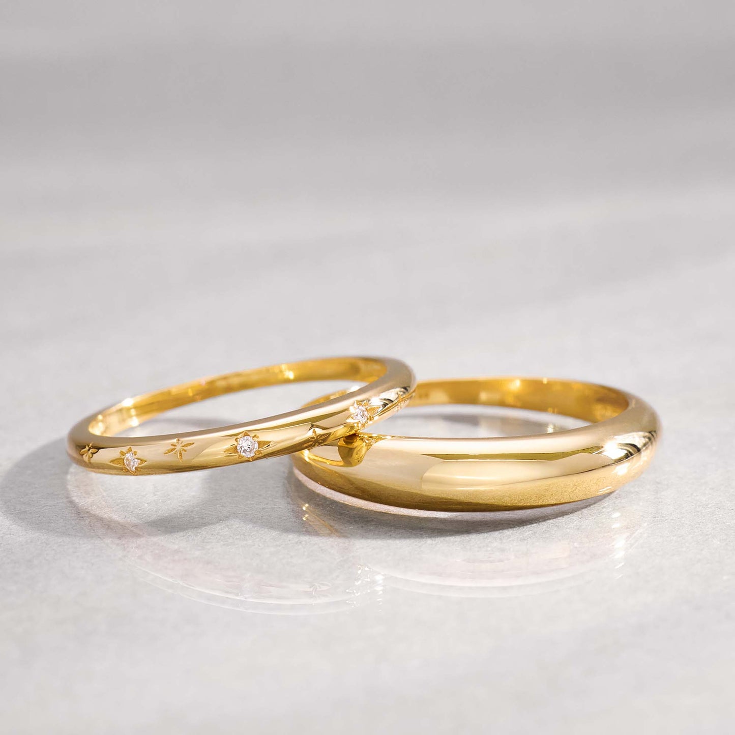 Blanca | Midi Ring 18k Gold