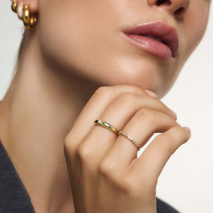 Blanca | Midi Ring 18k Gold