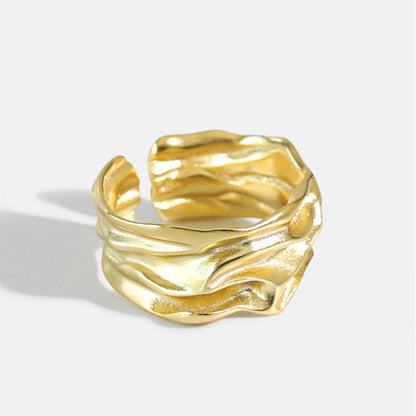 Mary Ann | Big Ring 18K Gold