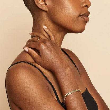 Wanda | Cuban Armband 18k Gold