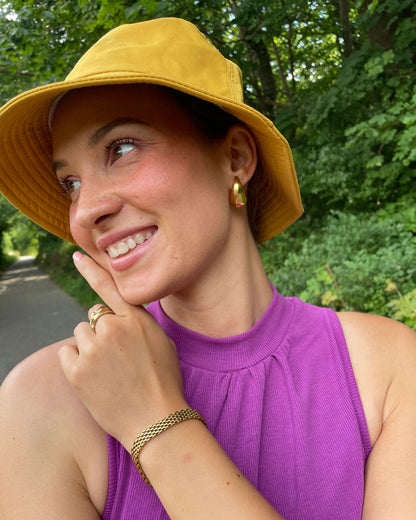 Mary Ann | Big Ring 18K Gold