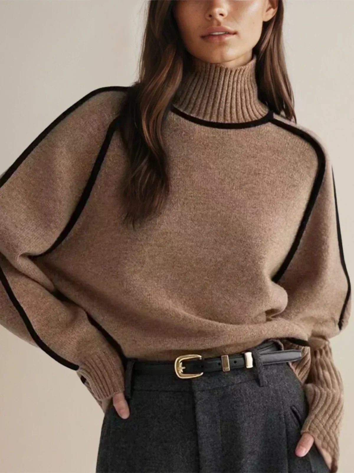 Donna | Elegant Turtleneck Sweater