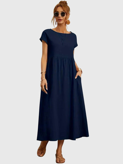 Luann | Casual Pocket Dress